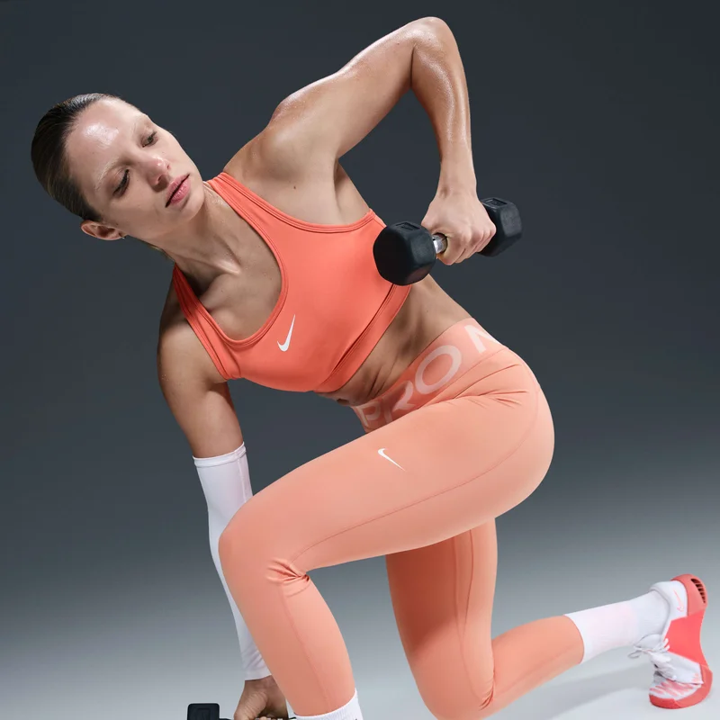 Nike peach Women's Pro Sculpt Training Leggings for Women | Best Price UAE